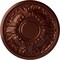 Ekena Millwork Wakefield Ceiling Medallion (Fits Canopies up to 3 5/8"), 11 3/4"OD x 1 1/4"P, Antique Copper CM11WAACS - alternate 1